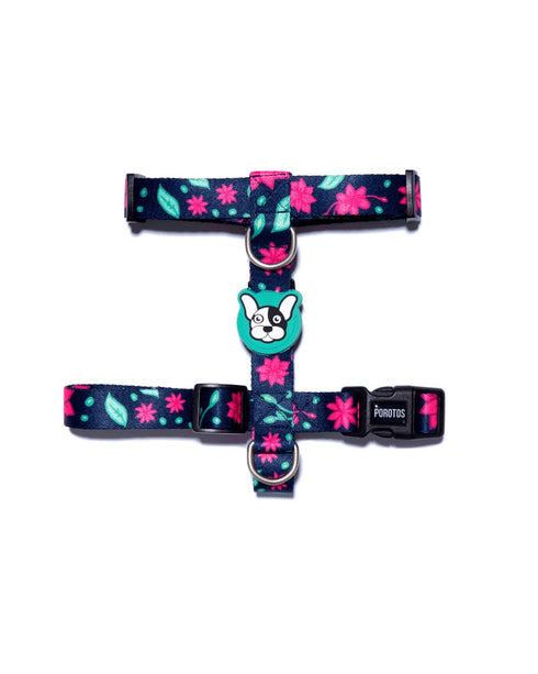 Pretal Doble Agarre Floral